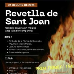 Revetlla de Sant Joan a Maials