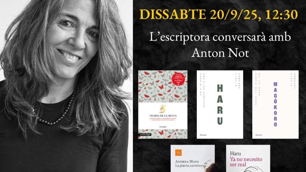Trobada literària amb Flavia Company