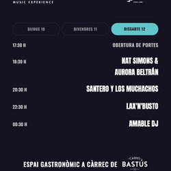 Talarn Music Experience amb Manel Fuentes & The Spring's Team Band, Jordi Évole y Los Niños Jesús y Maadraassoo,