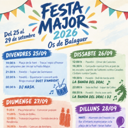 Festa Major d'Os de Balaguer