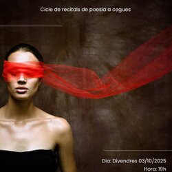 Foscúria. Cicles de recitals de poesia a cegues