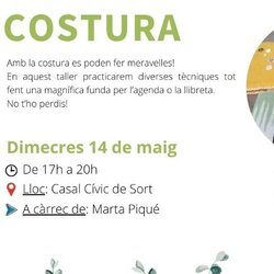 Tallers joves de primavera: Costura
