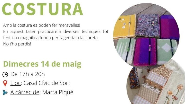 Tallers joves de primavera: Costura