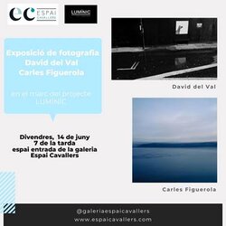 Exposició 'Horitzons i espais comuns', amb els artistes David del Val i Carles Figuerola