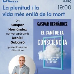Presentació 'El camí de la consciència' de Gaspar Hernàndez