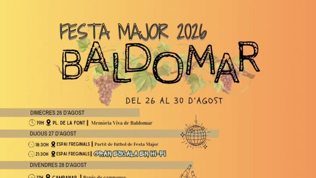 Festa Major de Baldomar