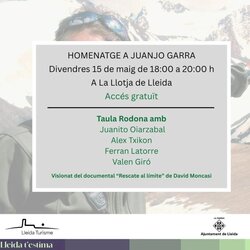 Homenatge a Juanjo Garra