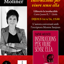 Presentació del llibre Instruccions per viure sense ella, amb l’autora, Empar Moliner