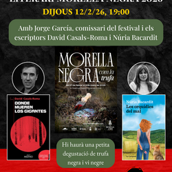 Presentació del festival Gastro-Literari Morella Negra
