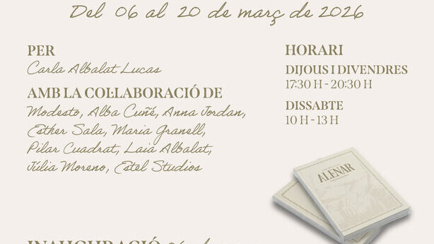 Exposició ALENAR, Poemari Il·lustrat