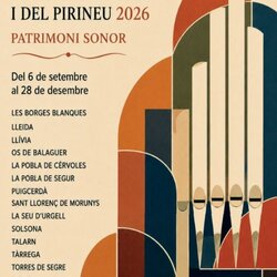 XXVIII Festival d’Orgues de Ponent i del Pirineu