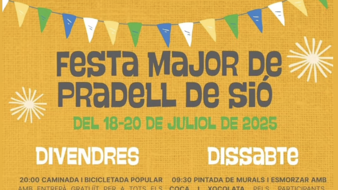 Festa Major de Pradell de Sió