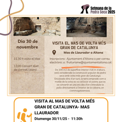 Visita a Mas Llaurador