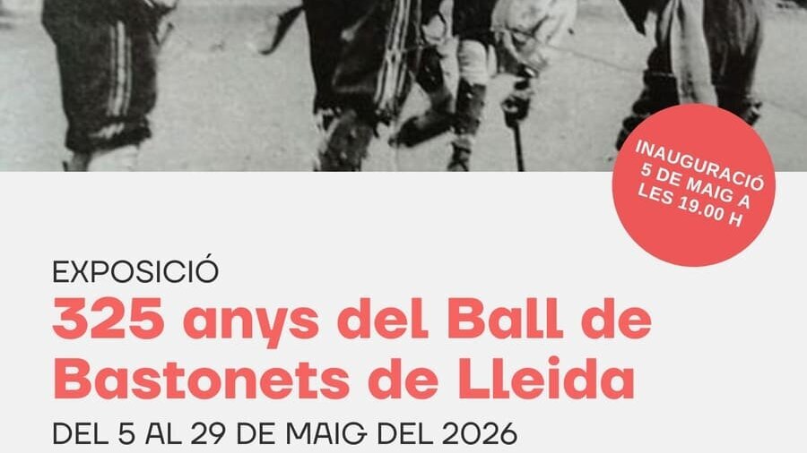 Exposició '325 danys del Ball de Bastonets de Lleida'