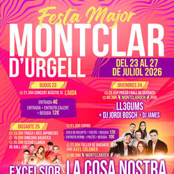 Festa Major de Montclar d'Urgell