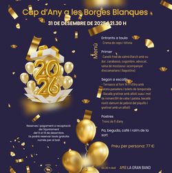 Cap d'Any a Les Borges Blanques