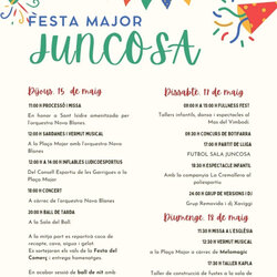 Festa Major de Juncosa