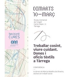 Treballar cosint, viure cuidant