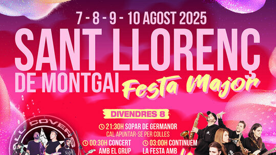 Festa Major de Sant Llorenç de Montgai