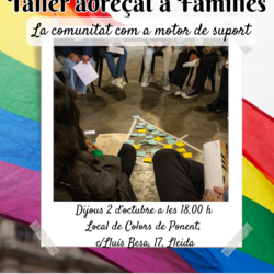 Espai de diàleg per a famílies: la comunitat com a motor de suport