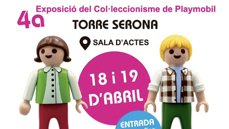 Exposició del col·lecionisme de Playmobil