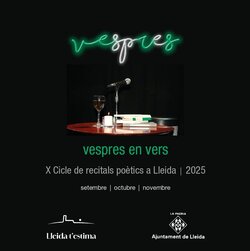 El cicle poètic VESPRES EN VERS
