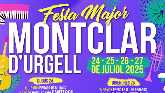Festa Major de Montclar d'Urgell