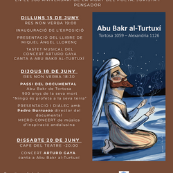 Homenatge a Abu Bakr al-Turtuxí a Lleida