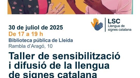 Taller Sensibilització i Difusió de la Llengua de Signes