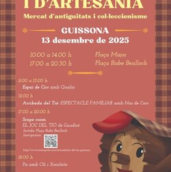 Fira de Nadal i d'artesania. Mercat d'antiguitats i col·leccionisme.