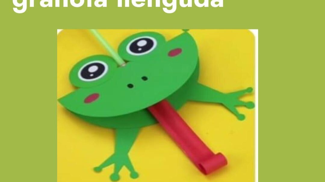 Taller 'Fes la teva granota llenguda'