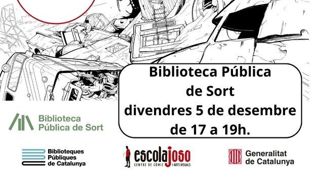 Taller de Manga a càrrec del dibuixant i guionista Alejandro Merino