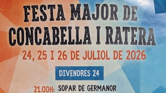 Festa Major de Concabella i Ratera