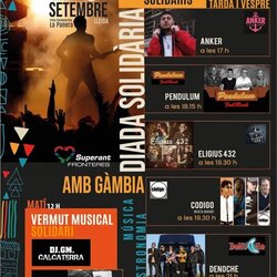 Festival solidari de Superant Fronteres per fer un hospital a Gàmbia