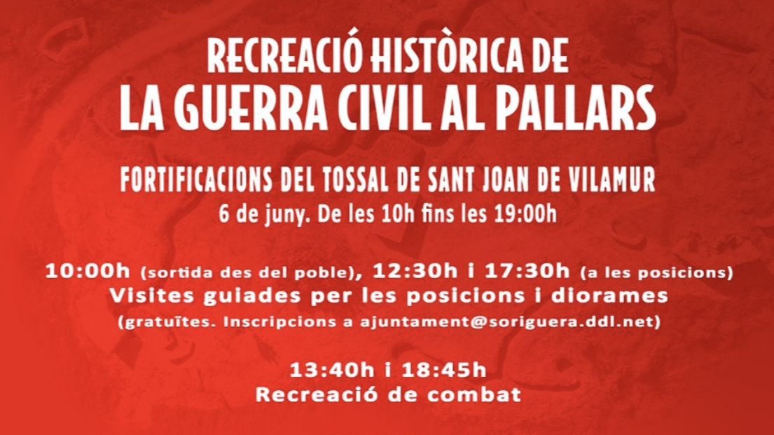 Recreació històrica de la Guerra Civil al Pallars