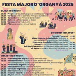 Festa Major d'Organyà