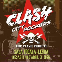 Actuació de Clash City Rockers, la millor banda homenatge a The Clash de Catalunya