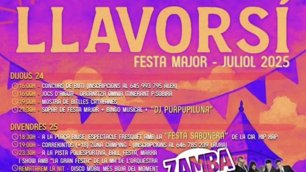 Festa Major de Llavorsí
