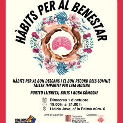 Hàbits per al benestar (Taller amb Laia Molina)