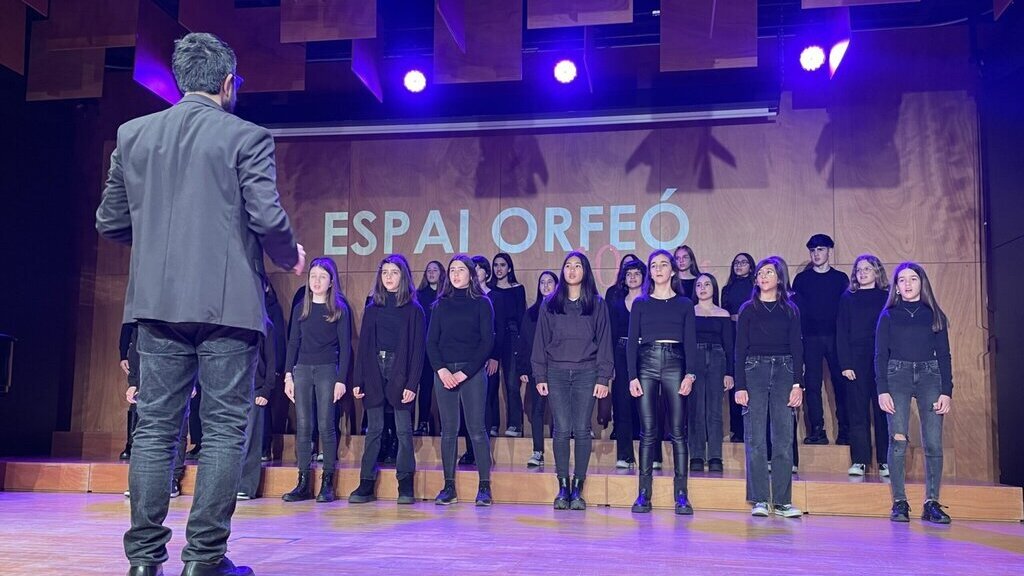 Assaig obert del Cor Jove de l'Orfeó Lleidatà