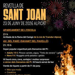 Revetlla de Sant Joan a Alpicat