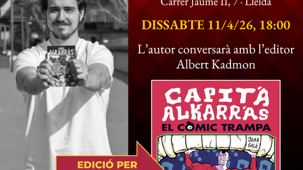 Presentació de l’edició per acolorir de Capità Alkarràs