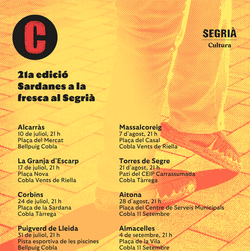 Sardanes a la fresca