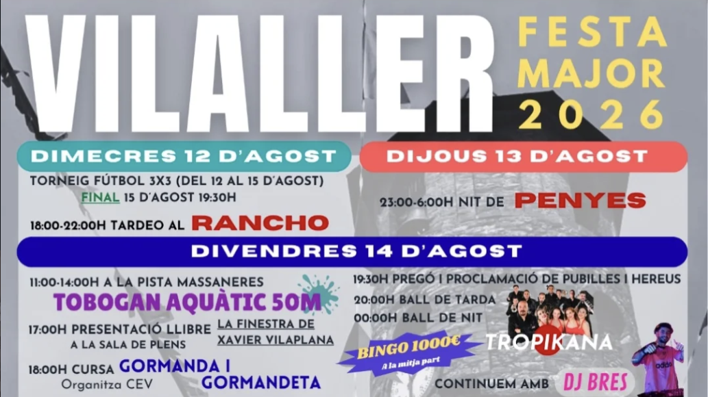 Festa Major de Vilaller