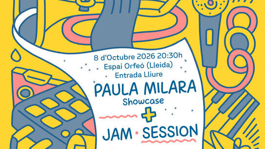 Paula Milara protagonitza una nova Live Session amb showcase col·laboratiu i jam oberta