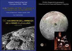 Presentació del llibre '50 aniversari de l'arribada de l'home a la lluna (1969-2019)'