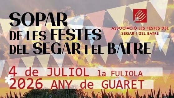 Sopar de les Festes del Segar i el Batre