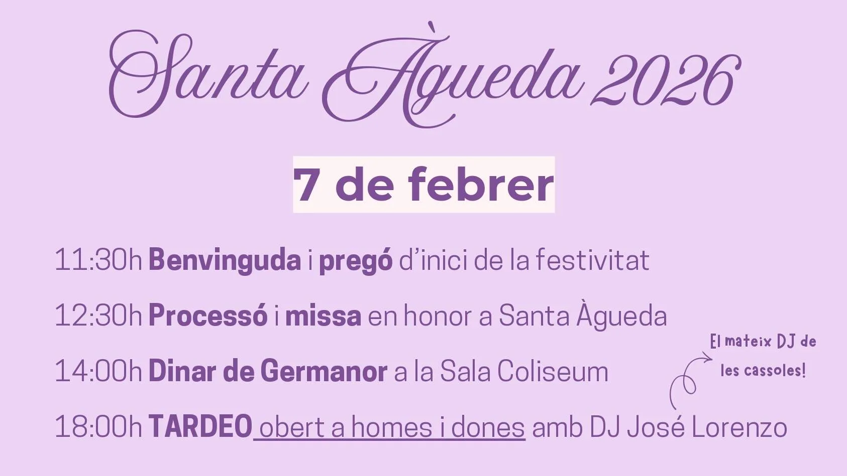 Festa de Santa Àgueda