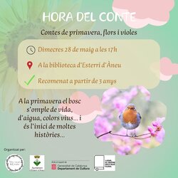 Contes de primavera, flors i violes