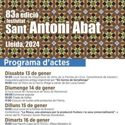 83ª Festivitat Sant Antoni Abat